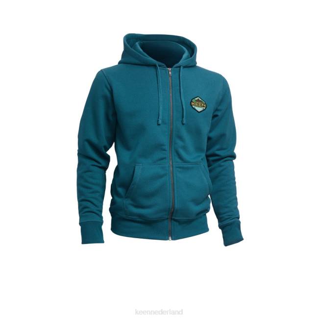 KEEN badge-hoodie 804T352 kleding legioen blauw Heren