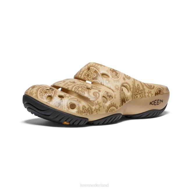 KEEN yoga kunsten 804T210 schoenen café latte paisley Heren