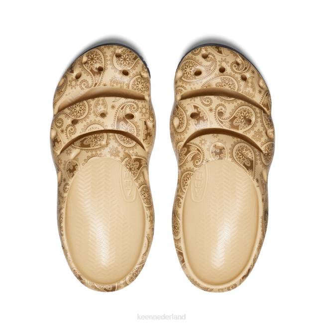 KEEN yoga kunsten 804T210 schoenen café latte paisley Heren