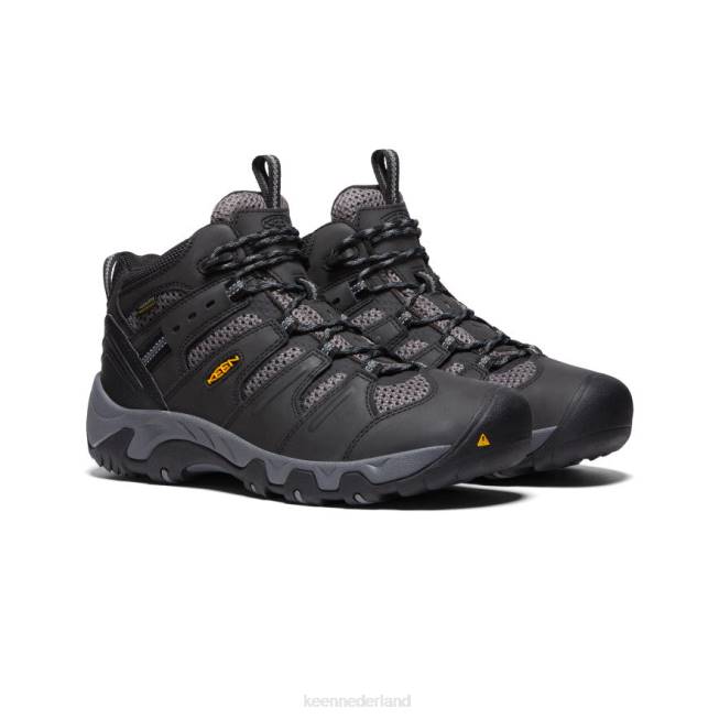 KEEN Koven waterdichte laars 804T320 schoenen zwart/staalgrijs Heren