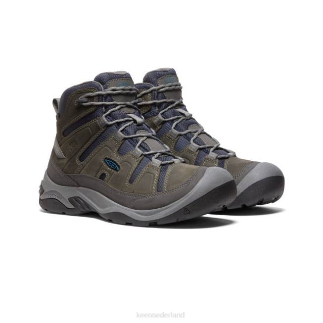 KEEN circadia waterdichte laars 804T72 schoenen staalgrijs/legioenblauw Heren