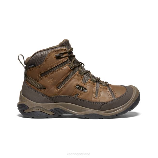 KEEN circadia waterdichte laars breed 804T257 schoenen bizon/gestroomd Heren