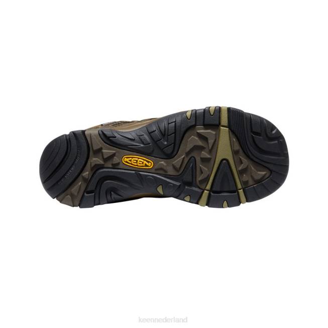 KEEN siskiyou waterdicht midden 804T327 schoenen donker olijf/olijf kleurloos Heren