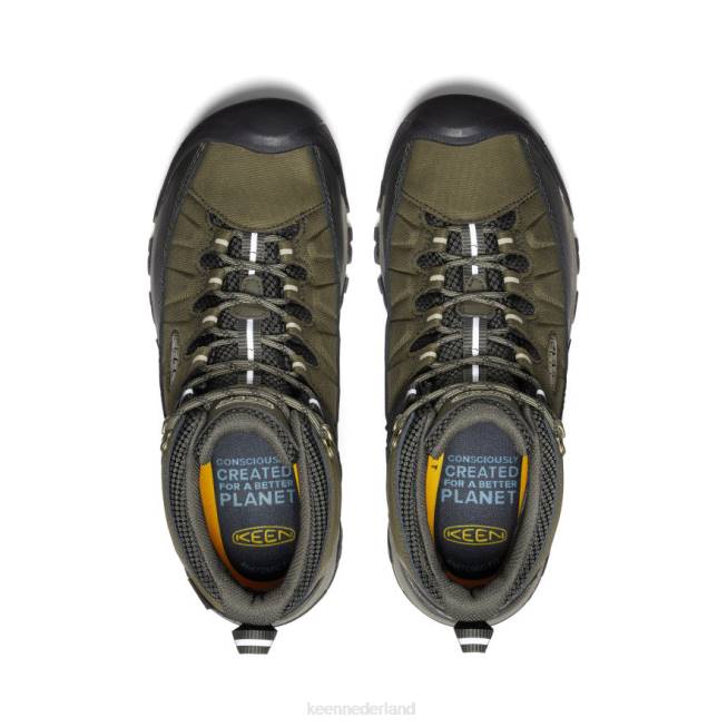 KEEN targhee exp waterdicht midden 804T69 schoenen donker olijf/plaza taupe Heren