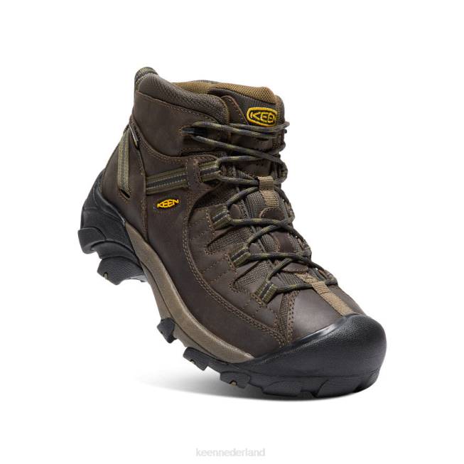 KEEN targhee ii waterdicht midden breed 804T247 schoenen kantine/donker olijf Heren