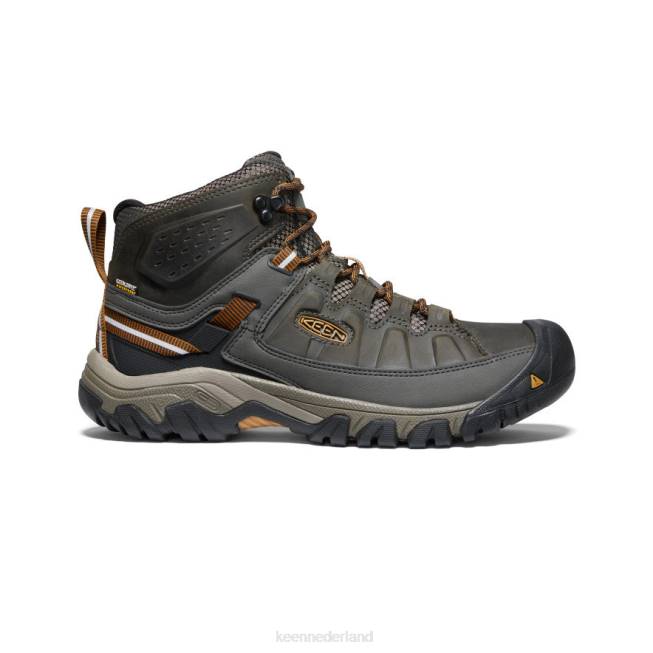 KEEN targhee iii waterdicht midden breed 804T246 schoenen zwart olijf/goudbruin Heren