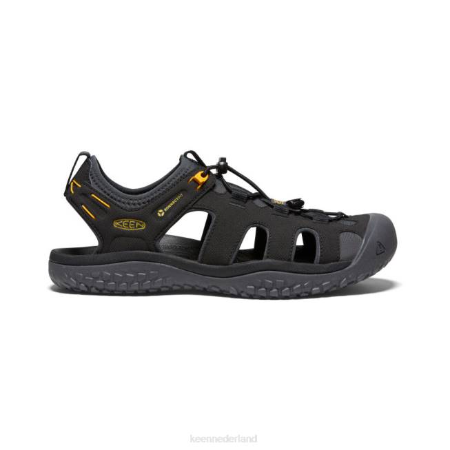 KEEN Solr sandaal 804T342 schoenen zwart goud Heren