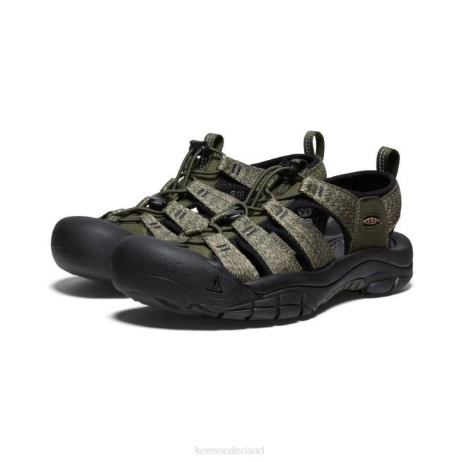 KEEN nieuwpoort h2 804T40 schoenen bosnacht/zwart Heren