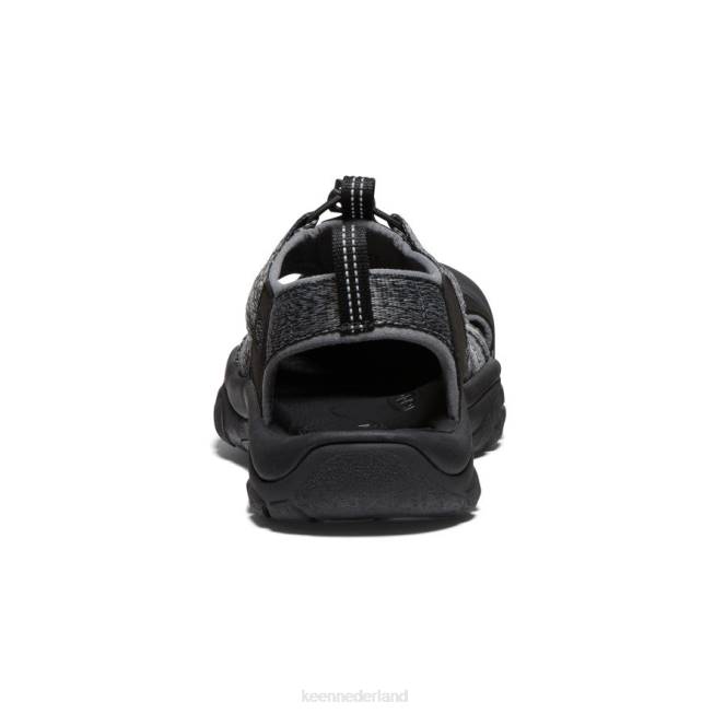 KEEN nieuwpoort h2 804T41 schoenen zwart/staalgrijs Heren
