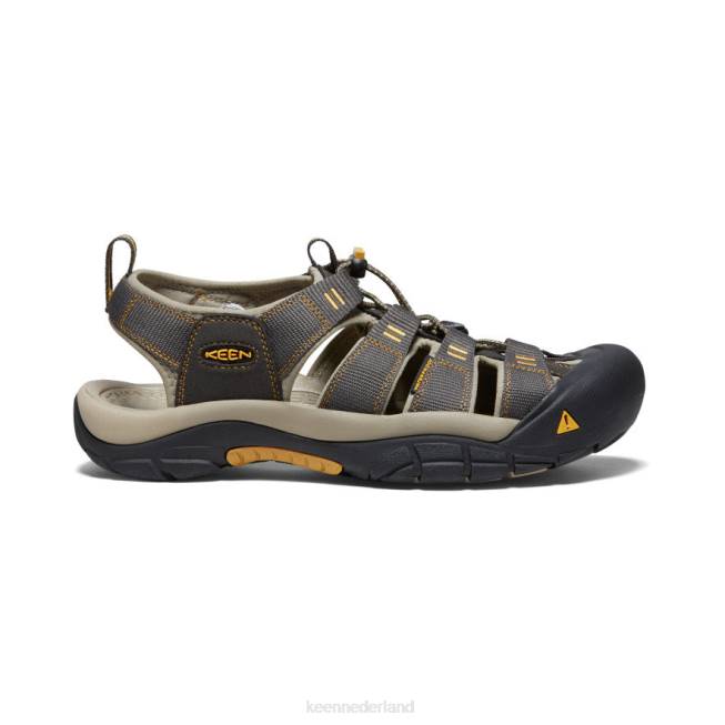 KEEN nieuwpoort h2 804T55 schoenen raaf/aluminium Heren