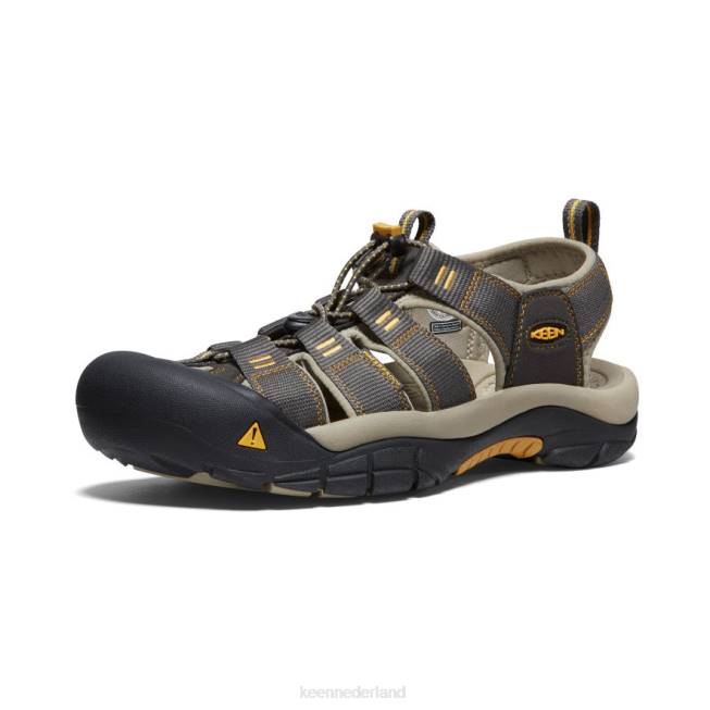 KEEN nieuwpoort h2 804T55 schoenen raaf/aluminium Heren