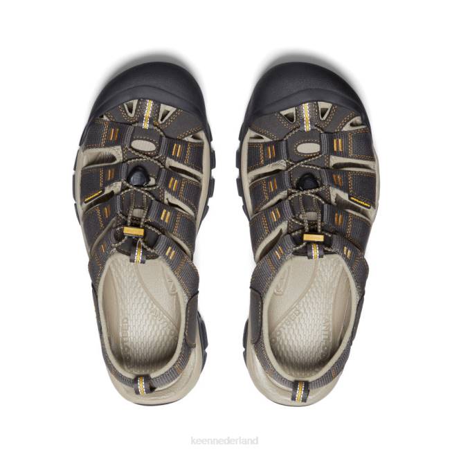 KEEN nieuwpoort h2 804T55 schoenen raaf/aluminium Heren