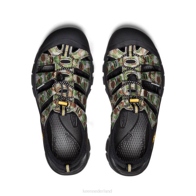 KEEN nieuwpoort retro 804T81 schoenen fisheye-camouflage Heren