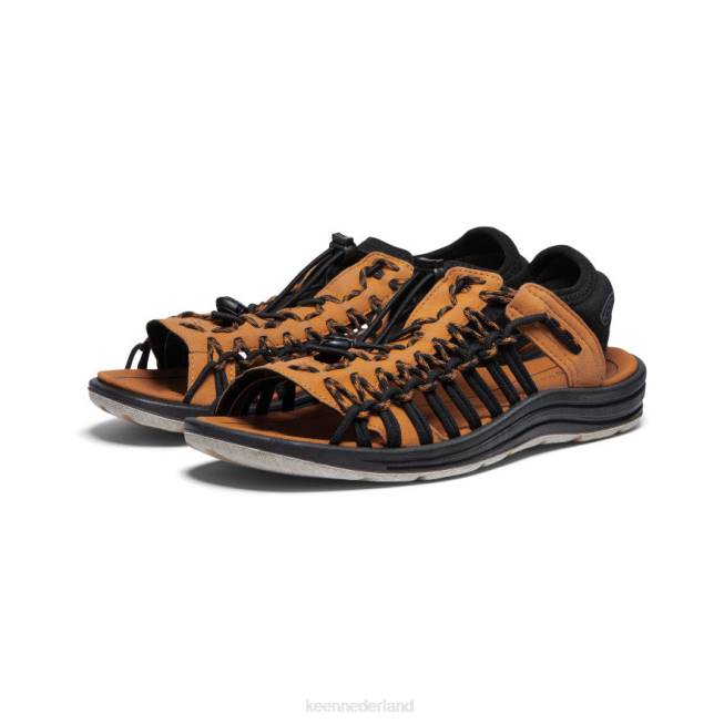 KEEN uneek ii open teen 804T19 schoenen zwart/kerrie Heren