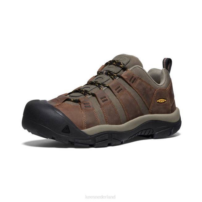 KEEN Nieuwpoort wandeling 804T36 schoenen geroosterde kokosnoot/oud goud Heren