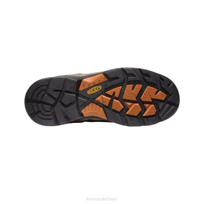 KEEN Detroit xt waterdichte laars (zachte neus) 804T178 schoenen zwart olijf/leer bruin Heren