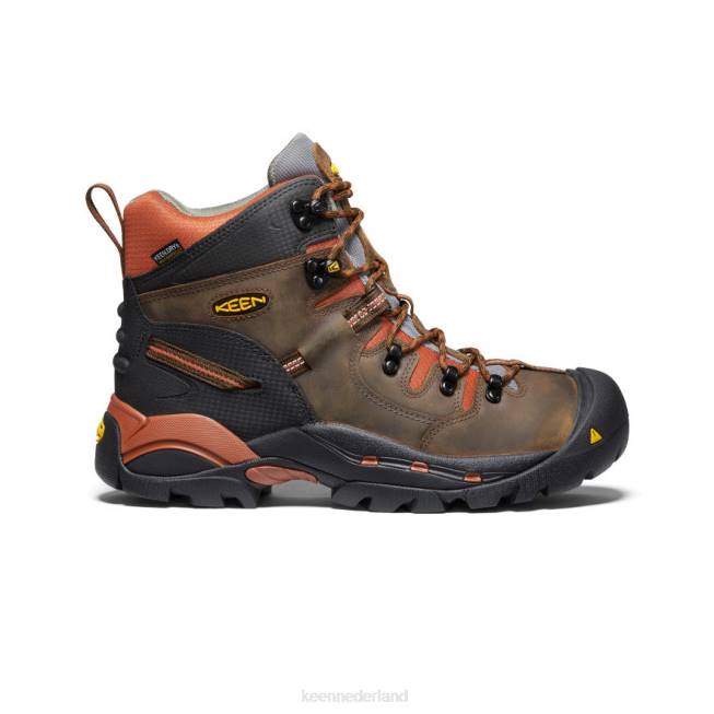 KEEN Pittsburgh 6" 804T176 schoenen cascadebruin/bombaybruin Heren