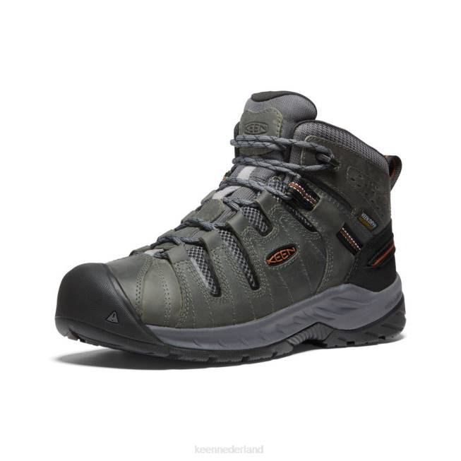 KEEN flint ii waterdicht midden (zachte teen) 804T76 schoenen staalgrijs/schildpadschild Heren