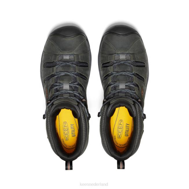 KEEN flint ii waterdicht midden (zachte teen) 804T76 schoenen staalgrijs/schildpadschild Heren