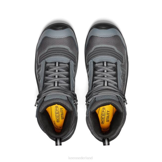 KEEN reno mid kbf waterdicht (koolstofvezel neus) 804T21 schoenen magneet/zwart Heren