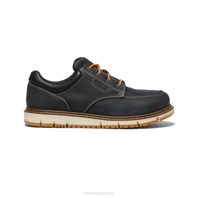 KEEN San Jose Oxford (aluminium neus) 804T299 schoenen zwart/gebroken wit Heren