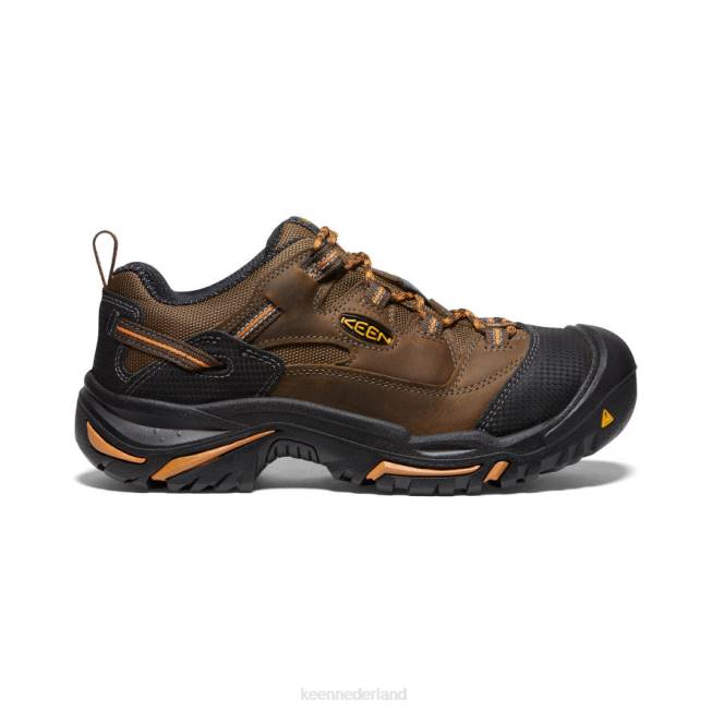 KEEN braddock laag (zachte teen) 804T349 schoenen cascade/oranje oker Heren