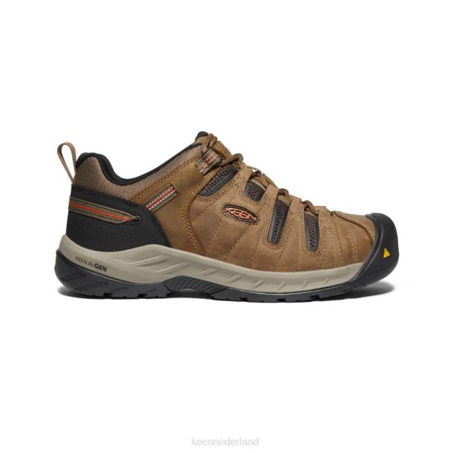 KEEN vuursteen ii (stalen neus) 804T254 schoenen shitake/roest Heren