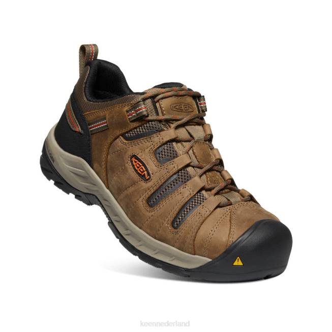 KEEN vuursteen ii (stalen neus) 804T254 schoenen shitake/roest Heren