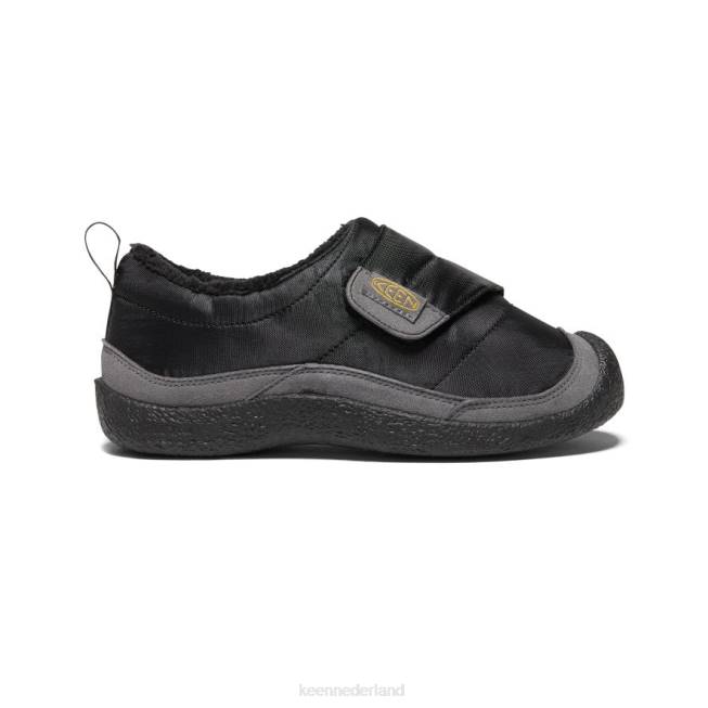 KEEN hoes wrap 804T984 schoenen zwart/staalgrijs Grote kinderen