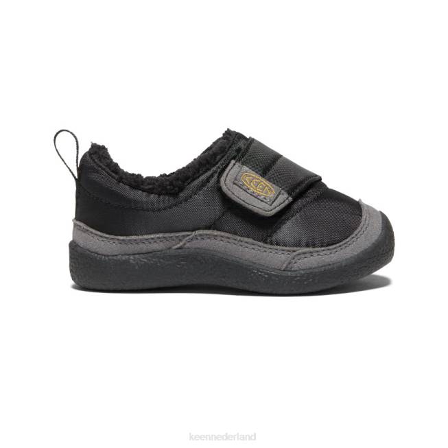 KEEN hoes wrap 804T988 schoenen zwart/staalgrijs peuters