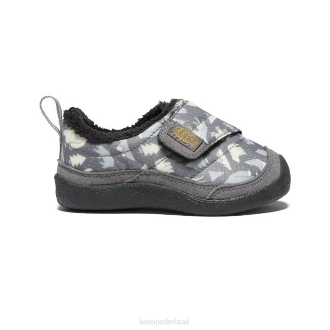 KEEN hoes wrap 804T989 schoenen staalgrijs/sterwit peuters