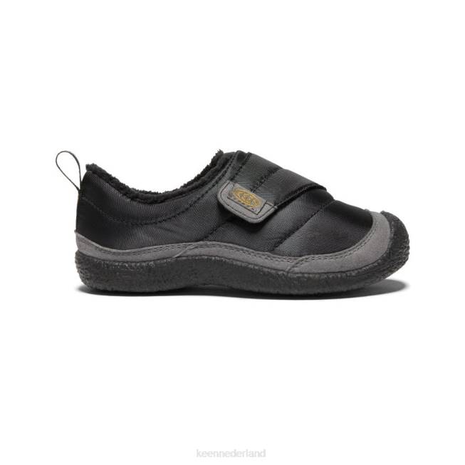KEEN hoes wrap 804T990 schoenen zwart/staalgrijs kleine kinderen