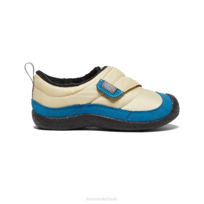 KEEN hoes wrap 804T993 schoenen safari/mykonosblauw kleine kinderen