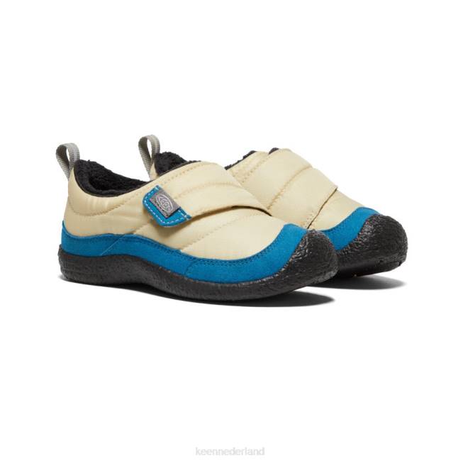 KEEN hoes wrap 804T993 schoenen safari/mykonosblauw kleine kinderen