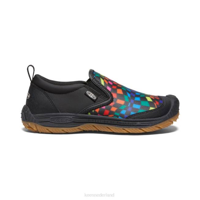 KEEN speedhound slip-on 804T718 schoenen zwart/multi Grote kinderen