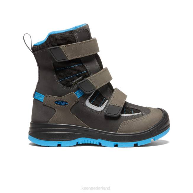 KEEN Redwood waterdichte winterlaars 804T940 schoenen raaf/magneet Grote kinderen