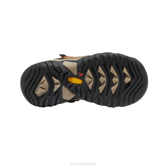 KEEN Ridgeflex waterdichte laars 804T905 schoenen bizons/rode loper kleine kinderen