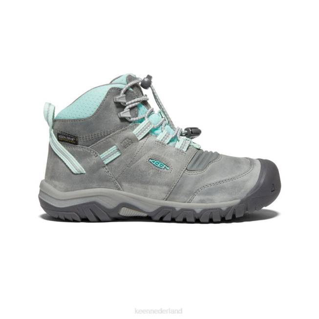 KEEN Ridgeflex waterdichte laars 804T947 schoenen grijs/blauwe tint Grote kinderen