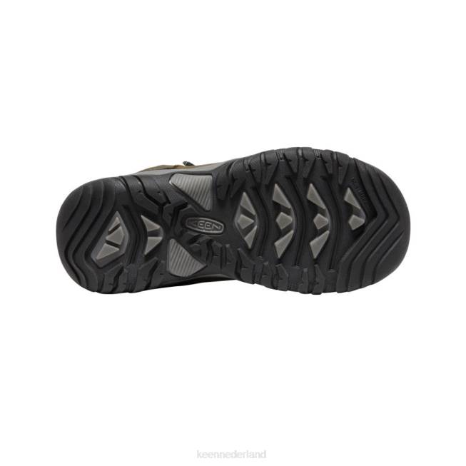 KEEN Ridgeflex waterdichte laars 804T948 schoenen donker olijf/donkere citroen Grote kinderen