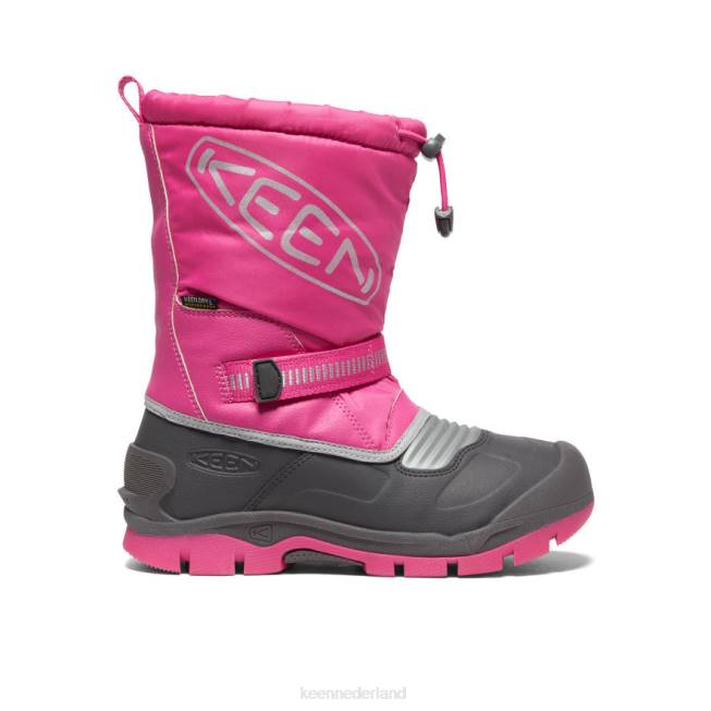 KEEN Snowtroll waterdichte laars 804T1001 schoenen fuchsia paars/zilver Grote kinderen