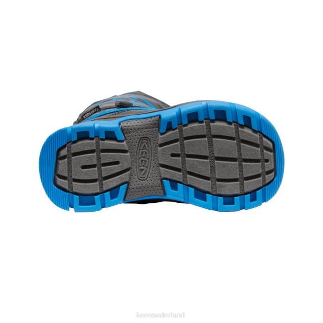KEEN Snowtroll waterdichte laars 804T1008 schoenen magneet/blauwe aster kleine kinderen