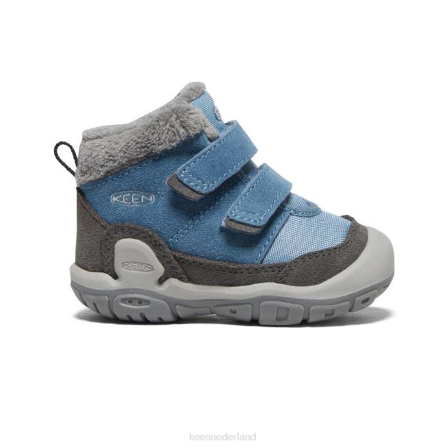 KEEN geknoopte chukka met dubbele riem 804T1012 schoenen magneet/blauwe schaduw peuters