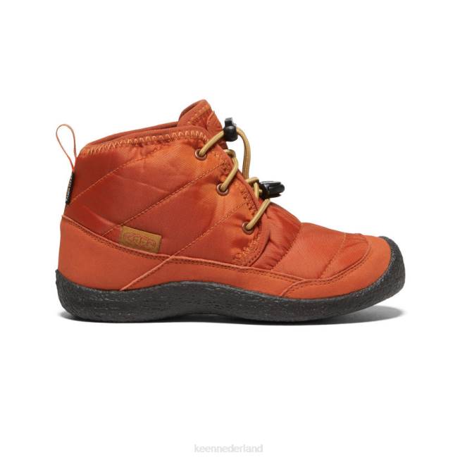 KEEN howser ii waterdichte chukka 804T937 schoenen pottenbakkers klei/zwart Grote kinderen