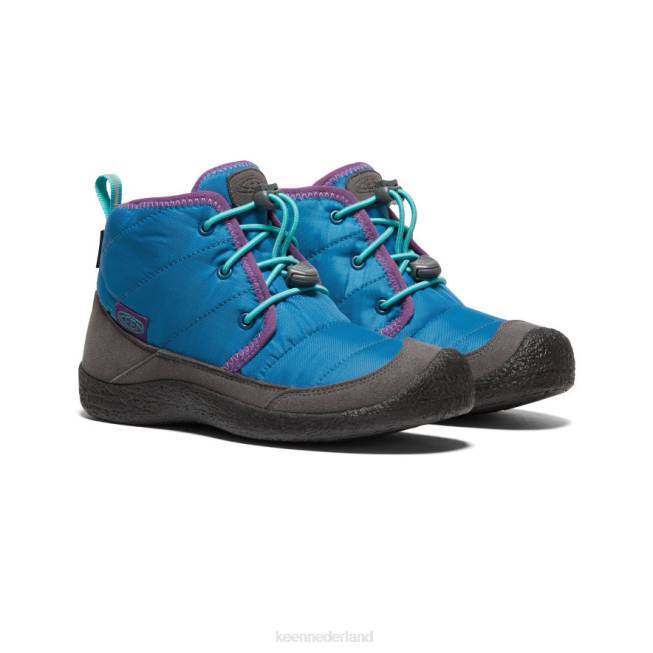 KEEN howser ii waterdichte chukka 804T938 schoenen mykonos blauw/atlantis Grote kinderen