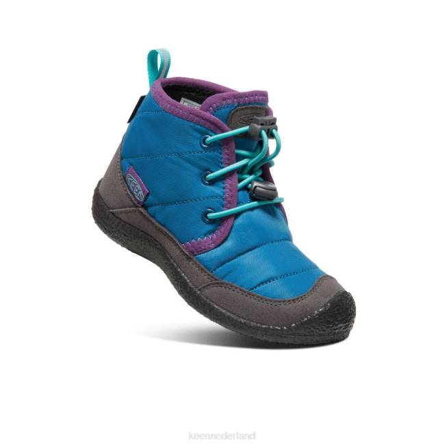 KEEN howser ii waterdichte chukka 804T998 schoenen mykonos blauw/atlantis kleine kinderen