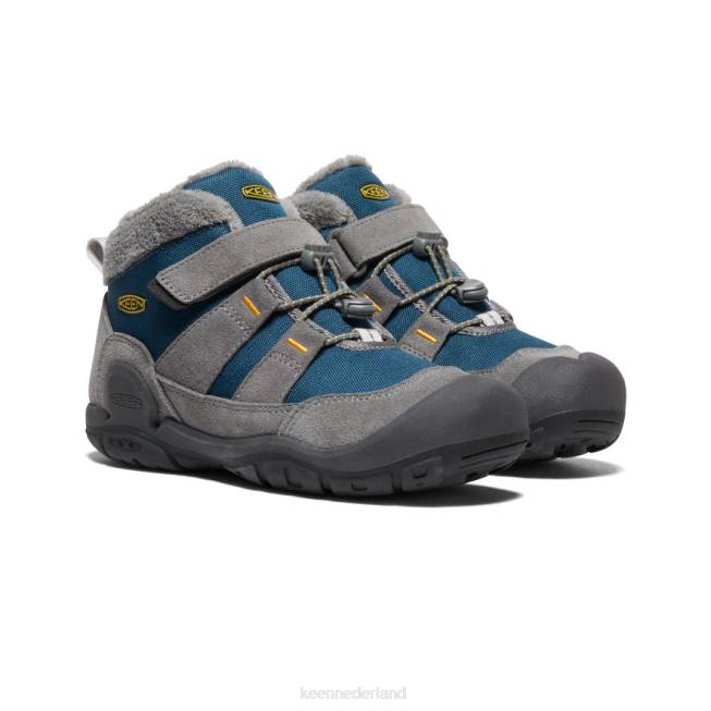 KEEN knoop chukka 804T1003 schoenen staalgrijs/blauwvleugeltaling Grote kinderen