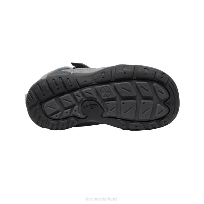 KEEN knoop chukka 804T979 schoenen staalgrijs/blauwvleugeltaling kleine kinderen