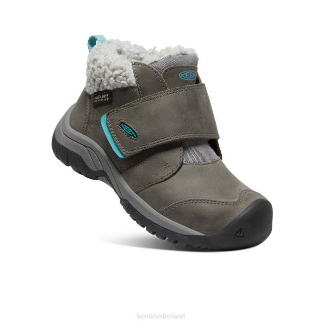 KEEN kootenay iv waterdichte laars 804T1010 schoenen staalgrijs/porselein kleine kinderen