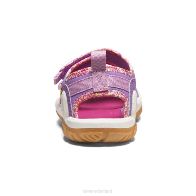 KEEN knotch creek met open teen 804T770 schoenen Engelse lavendel/festivalfuchsia kleine kinderen