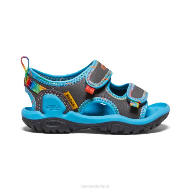 KEEN knotch creek met open teen 804T814 schoenen magneet/tie-dye peuters